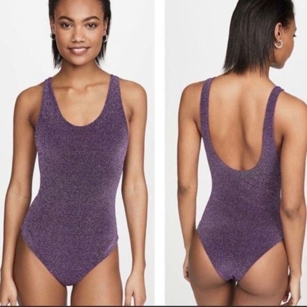 Mikoh Mala Shimmer one piece bathing suit